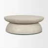 Mercana Mesa 48" Round Stone Finish Coffee Table 12 - Mercana Mesa 48" Round Stone Finish Coffee Table 12