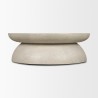 Mercana Mesa 48" Round Stone Finish Coffee Table 32
