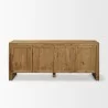 Mercana Notts Brown Wood 4-Door Closed Sideboard Front - Mercana Notts Brown Wood 4-Door Closed Sideboard Front