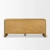 Mercana Notts Brown Wood 4-Door Closed Sideboard Back - Mercana Notts Brown Wood 4-Door Closed Sideboard Back
