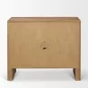 Mercana Notts Brown Wood 2-Door Accent Cabinet Back - Mercana Notts Brown Wood 2-Door Accent Cabinet Back