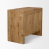 Mercana Notts Brown Wood 2-Door Accent Cabinet 2