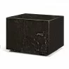 Mercana Quadra 20" Solid Cappuccino Marble Square Coffee Table - Mercana Quadra 20" Solid Cappuccino Marble Square Coffee Table