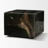 Mercana Quadra 20" Solid Cappuccino Marble Square Coffee Table - Mercana Quadra 20" Solid Cappuccino Marble Square Coffee Table