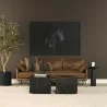 Mercana Quadra 20" Solid Cappuccino Marble Square Coffee Table - Mercana Quadra 20" Solid Cappuccino Marble Square Coffee Table