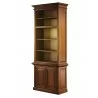 Toscana Mahogany Standard Bookcase A-Angled View - Toscana Mahogany Standard Bookcase A-Angled View