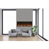 Amantii 72" Unit - 14 1/4" In Depth 3 Sided Glass Fireplace