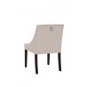 Sunpan Lucille Dining Chair - Linen - Back Angled