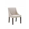 Sunpan Lucille Dining Chair - Linen - Angled - Sunpan Lucille Dining Chair - Linen - Angled