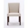 Sunpan Lucille Dining Chair - Linen - Front - Sunpan Lucille Dining Chair - Linen - Front