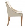 Sunpan Lucille Dining Chair - Linen - Side View