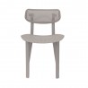 Toppy Speck Dinning Chair - Grey - Back