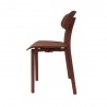 Toppy Speck Dinning Chair - Brown - Side