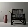 Cane-Line Curve Lounge Chair INDOOR - Black Colour - Cane-Line Curve Lounge Chair INDOOR - Black Colour