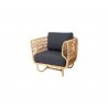 Cane-Line Nest Lounge Chair INDOOR Black