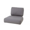 Cane-Line Nest Lounge Chair Cushion Set INDOOR Grey - Cane-Line Nest Lounge Chair Cushion Set INDOOR Grey