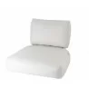 Cane-Line Nest Lounge Chair Cushion Set INDOOR White - Cane-Line Nest Lounge Chair Cushion Set INDOOR White