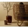 Cane-Line Nest Lounge Chair Back View - Cane-Line Nest Lounge Chair Back View