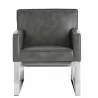 Sunpan Sheldon Lounge Chair - Cantina Magnetite - Front - Sunpan Sheldon Lounge Chair - Cantina Magnetite - Front