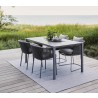 Cane-Line Pure Dining Table Base, 59.1"x35.5", Aluminium Outdoor 001