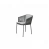 Cane-Line Moments Chair, Stackable By Two light grey  - Cane-Line Moments Chair, Stackable By Two light grey 