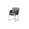 Cane-Line Moments Chair light grey cushion 