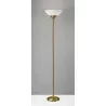 Adesso Glenn 300W Torchiere Brass - Adesso Glenn 300W Torchiere Brass
