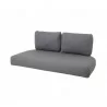 Cane-Line Nest 2-Seater Sofa Cushion Set INDOOR Grey - Cane-Line Nest 2-Seater Sofa Cushion Set INDOOR Grey