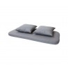 Cane-Line Moments Bench Cushion Set Dark Grey