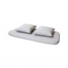 Cane-Line Moments Bench Cushion Set Light Grey