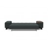 Grand D.E.L. Sofa in Boucle Black Raven - Front