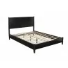 Alpine Furniture Flynn Queen Platform Bed In Black - Angled Frame Only - Alpine Furniture Flynn Queen Platform Bed In Black - Angled Frame Only
