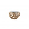 Cane-Line Nest Footstool OUTDOOR, Small, glass