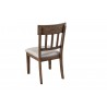 Alpine Furniture Donham Side Chairs in Brown - Set of Two - Back Side Angle