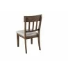 Alpine Furniture Donham Side Chairs in Brown - Set of Two - Back Side Angle - Alpine Furniture Donham Side Chairs in Brown - Set of Two - Back Side Angle