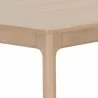 Sunpan Rivero Dining Table - Light Wash - 80'' - Closeup Top Angle - Sunpan Rivero Dining Table - Light Wash - 80'' - Closeup Top Angle