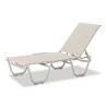 Telescope Casual Gardenella Sling Four Postion Stacking Lay Flat Armless Chaise - Telescope Casual Gardenella Sling Four Postion Stacking Lay Flat Armless Chaise