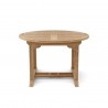 Bahama 71" Oval Extension Table Extra Thick Wood-1 - Bahama 71" Oval Extension Table Extra Thick Wood-1
