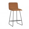 Sunpan Jovanah Counter Stool in Aosta Autumn - Set of Two - Front Side Angle