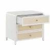 Sunpan Tierra Nightstand - Front Side Opened Angle - Sunpan Tierra Nightstand - Front Side Opened Angle