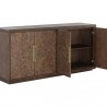 Sunpan Martens Sideboard - Front Side Open Angle