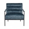 Sunpan Tristen Lounge Chair Nono Petrol - Front View