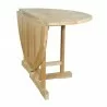 Anderson Teak 47" Round Butterfly Folding Table-1 - Anderson Teak 47" Round Butterfly Folding Table-1