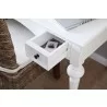 Nova Solo Provence Secretary Writing Desk With 2 Drawers - Closeup Top Opened Angle - Nova Solo Provence Secretary Writing Desk With 2 Drawers - Closeup Top Opened Angle