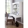 Provence Secretary Writing Desk With Shelving Hutch - Lifestyle Side - Provence Secretary Writing Desk With Shelving Hutch - Lifestyle Side