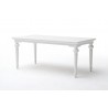 Nova Solo Provence Dining Table in 79 inches - Back Side Angle