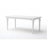 Nova Solo Provence Dining Table in 79 inches - Back Side Angle