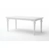 Nova Solo Provence Dining Table in 79 inches - Back Side Angle - Nova Solo Provence Dining Table in 79 inches - Back Side Angle