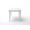 Nova Solo Provence Dining Table in 79 inches - Side Angle