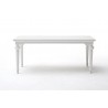 Nova Solo Provence Dining Table in 79 inches - Back Angle